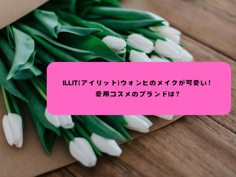 ILLITウォンヒ愛用コスメ